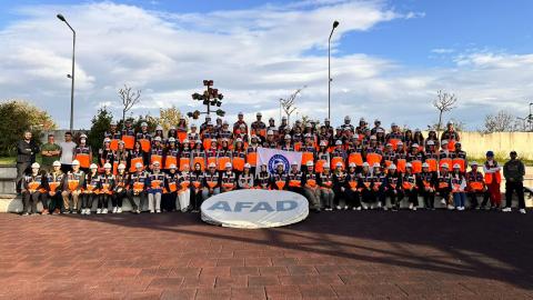 Üniversitemizde Destek AFAD Gönüllüsü Eğitimi düzenlendi.